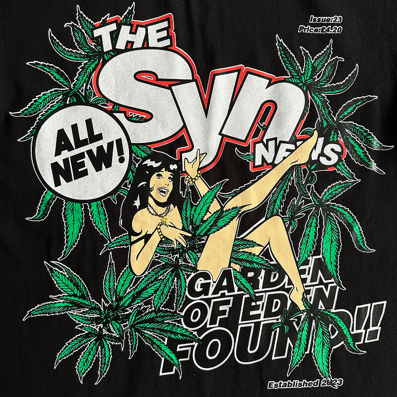 Syna World News Tshirt Synaworld Allnew Tee