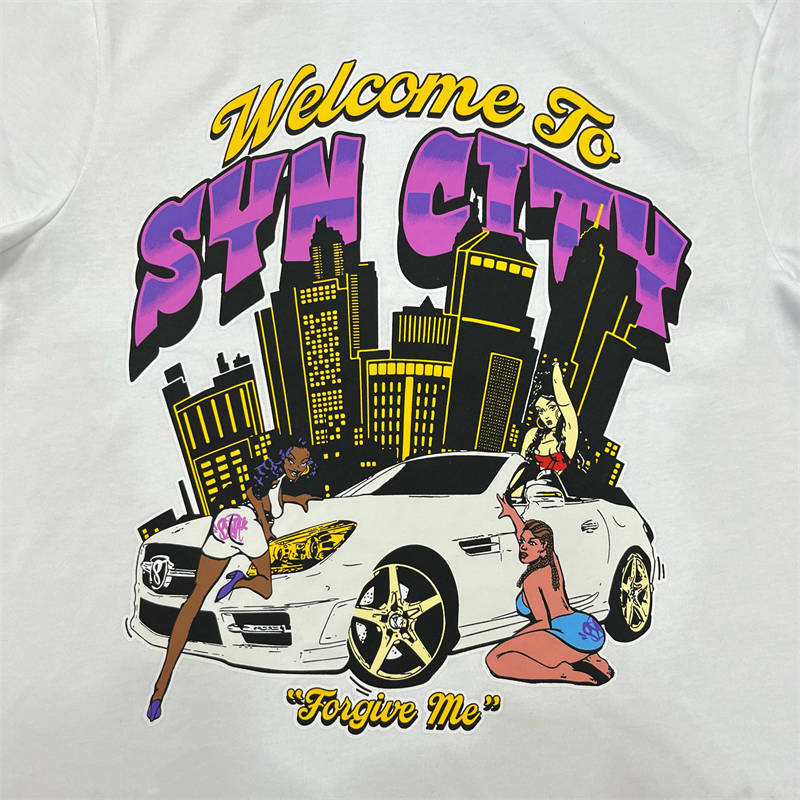 Syna World Welcome To Syn City T-shirt Synaworld Forgive Me Tee