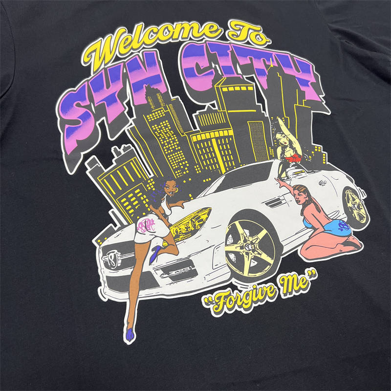 Syna World Welcome To Syn City T-shirt Synaworld Forgive Me Tee