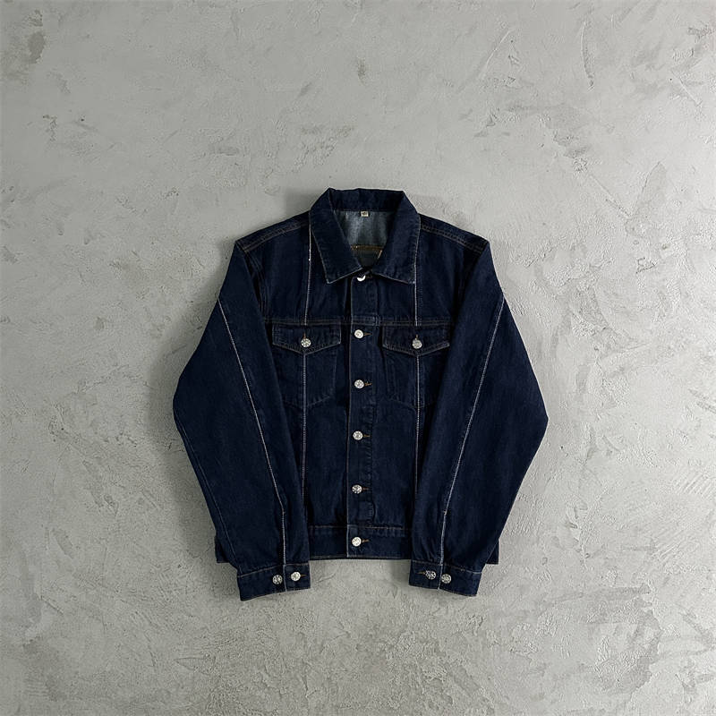 Corteiz Jeans Jacket Set Crtz Men C Star Trucker Denim Suit