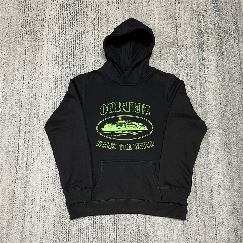 Corteiz Hoodies Rules The World Crtz Alcatraz Sweatshirt