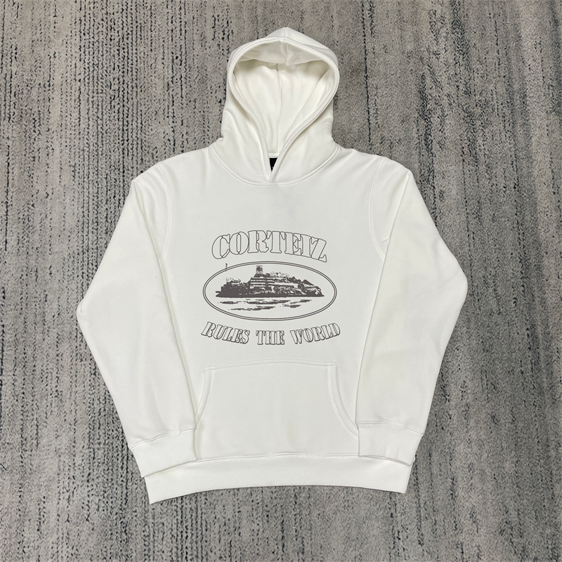 Corteiz Hoodies Rules The World Crtz Alcatraz Sweatshirt