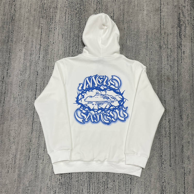 Corteiz X Gazo Hoodie Crtz Alcatraz Logo Sweatshirt