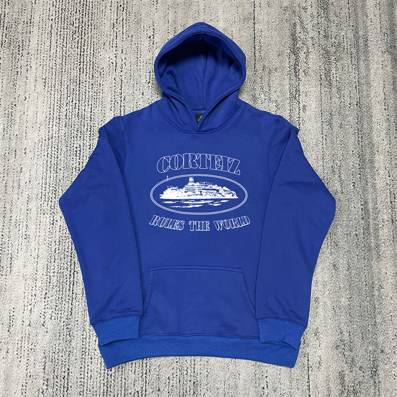 Corteiz Hoodies Rules The World Crtz Alcatraz Sweatshirt