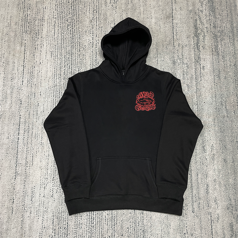 Corteiz X Gazo Hoodie Crtz Alcatraz Logo Sweatshirt