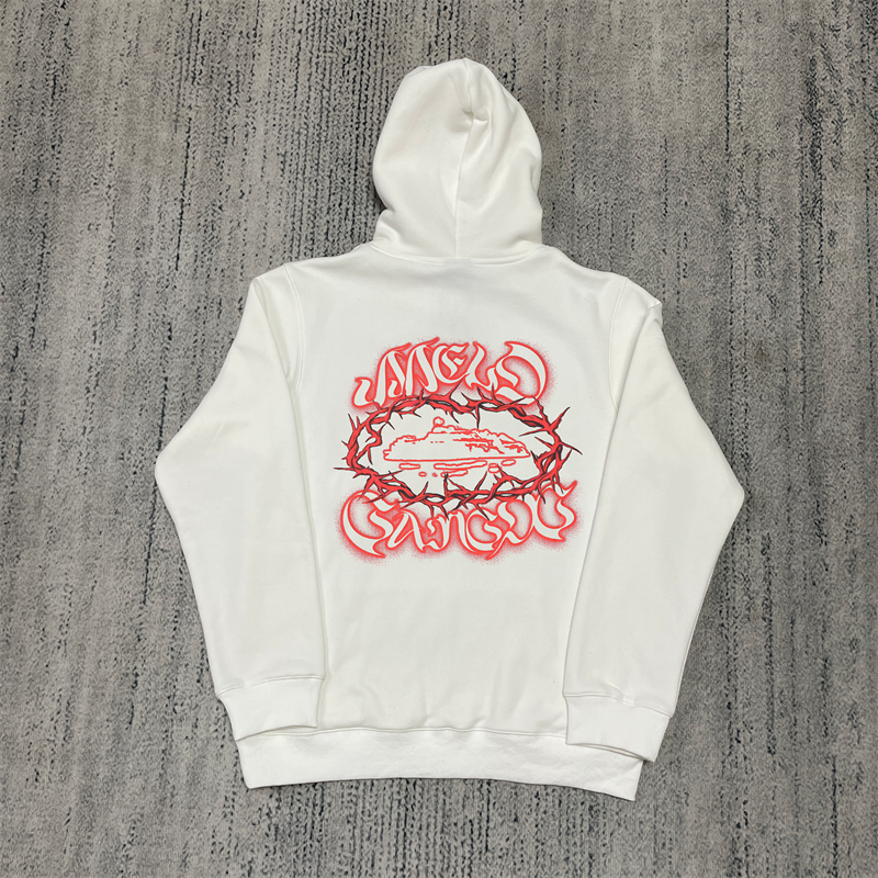 Corteiz X Gazo Hoodie Crtz Alcatraz Logo Sweatshirt