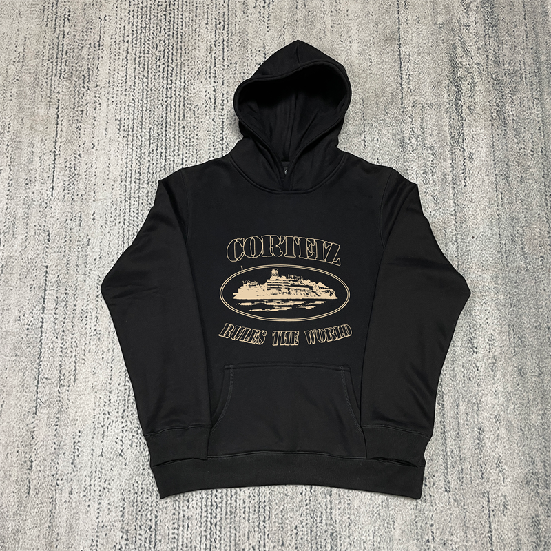 Corteiz Hoodies Rules The World Crtz Alcatraz Sweatshirt