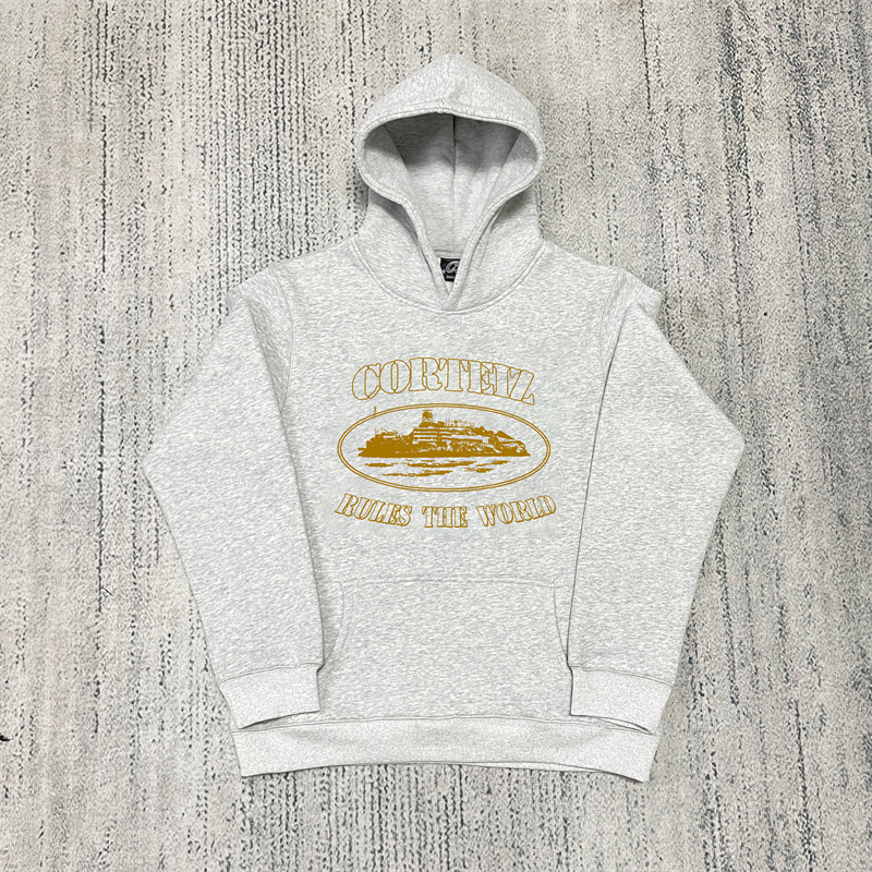 Corteiz Hoodies Rules The World Crtz Alcatraz Sweatshirt
