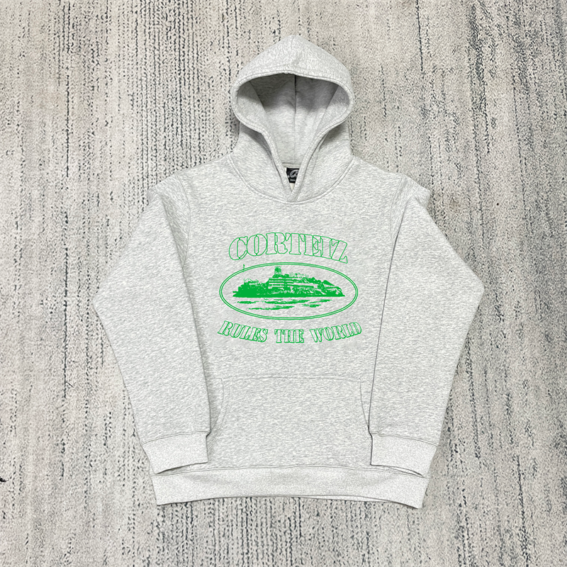 Corteiz Hoodies Rules The World Crtz Alcatraz Sweatshirt