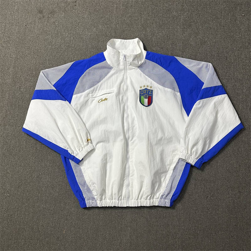 Corteiz Windbreaker Crtz Brasil Olympic Shuku Set Jacket and Pants Tracksuit