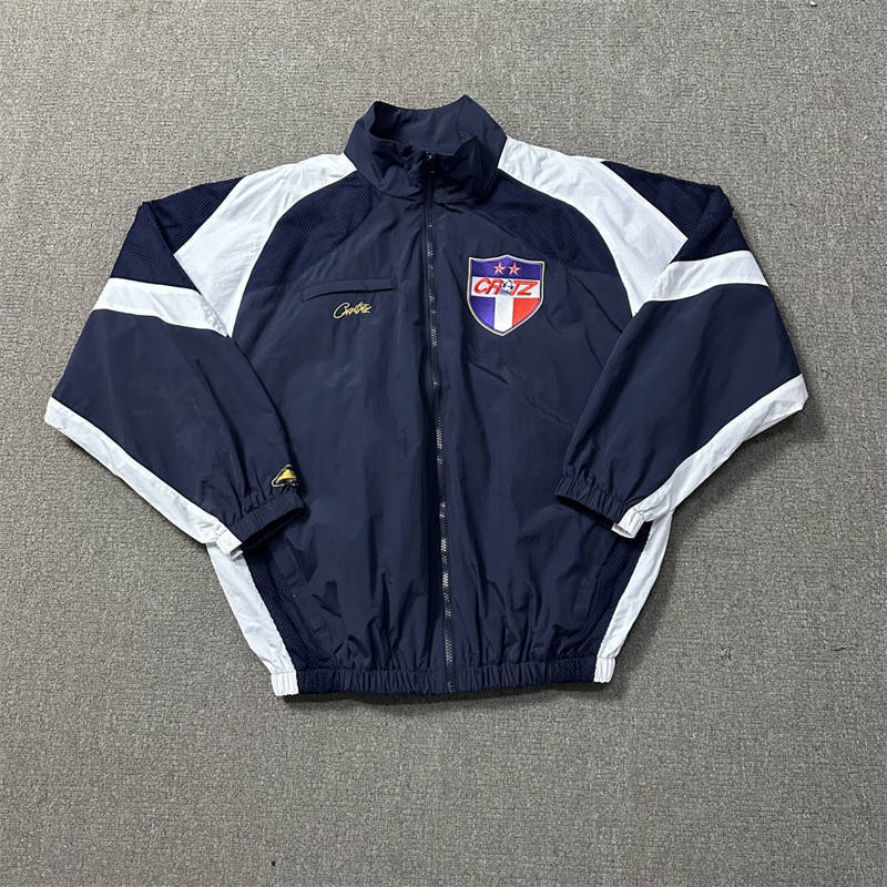 Corteiz Windbreaker Crtz Brasil Olympic Shuku Set Jacket and Pants Tracksuit