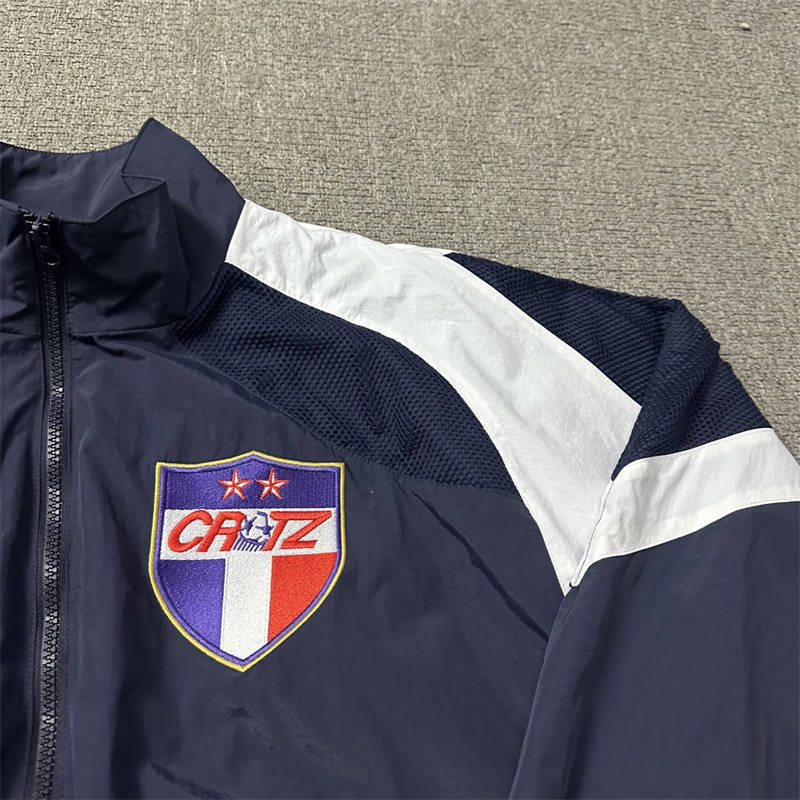 Corteiz Windbreaker Crtz Brasil Olympic Shuku Set Jacket and Pants Tracksuit