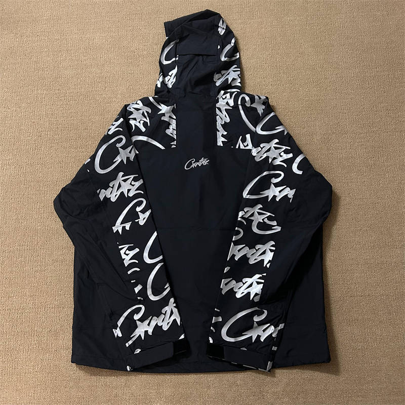 Corteiz Elitework Shell Jacket Crtz Waterproof Coat Collection