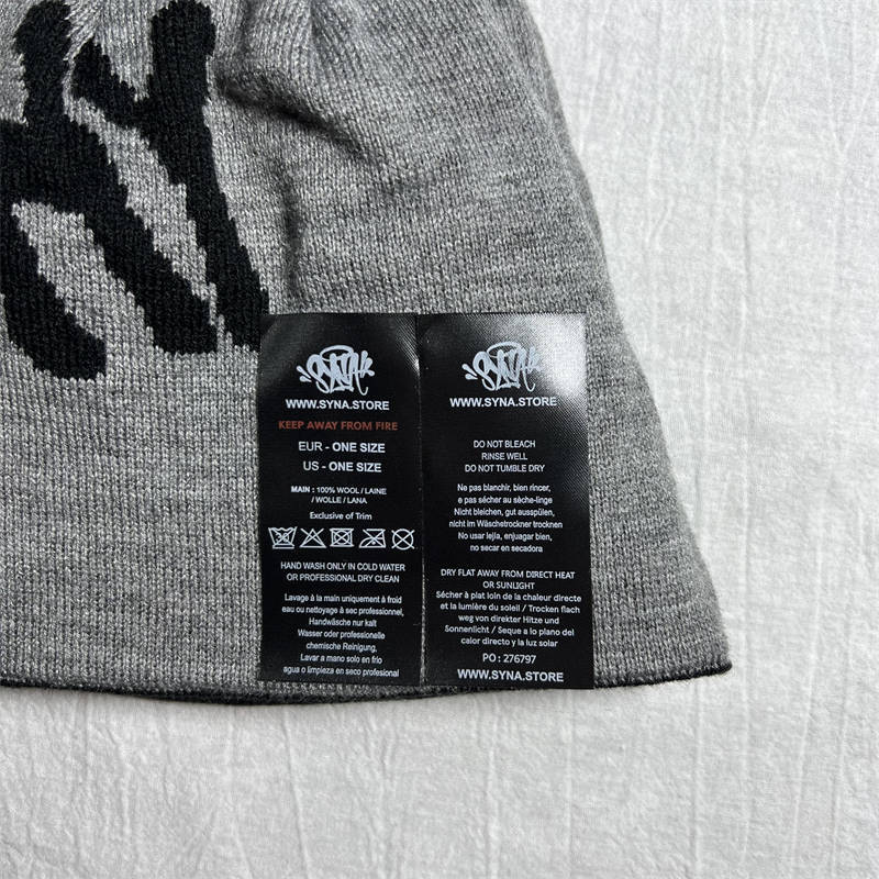 Syna World Skull Cap Synaworld Reversible Synarchy Beanie