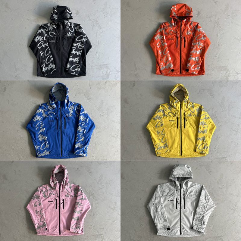 Corteiz Elitework Shell Jacket Crtz Waterproof Coat Collection Front