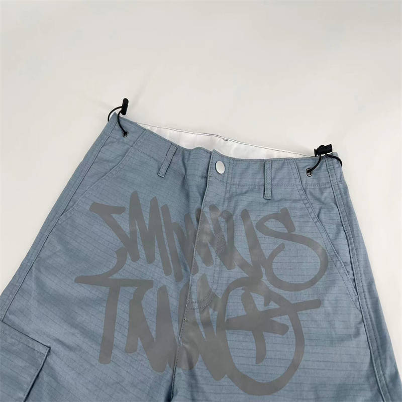 Minus Two Cargo Pants Casual Men Women Hip Hop Trousers