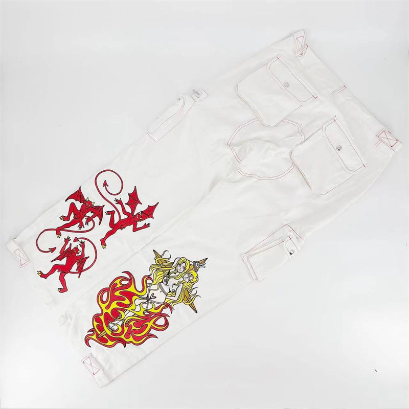 Minus Two Cargo Trousers Minustwo Devil Pants