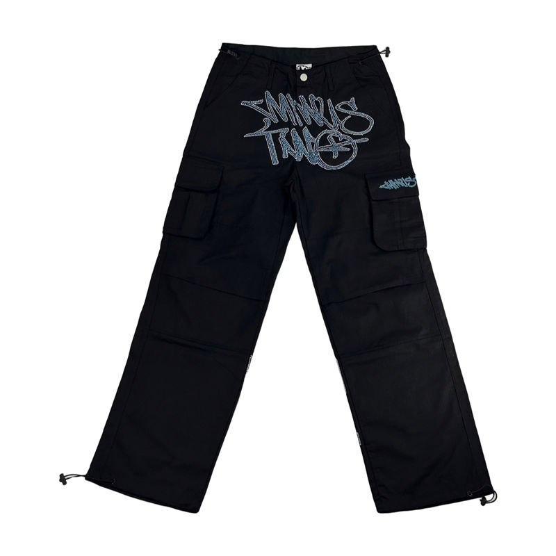 Minus Two Trousers Minustwo Cargos Diamond Studded Pants