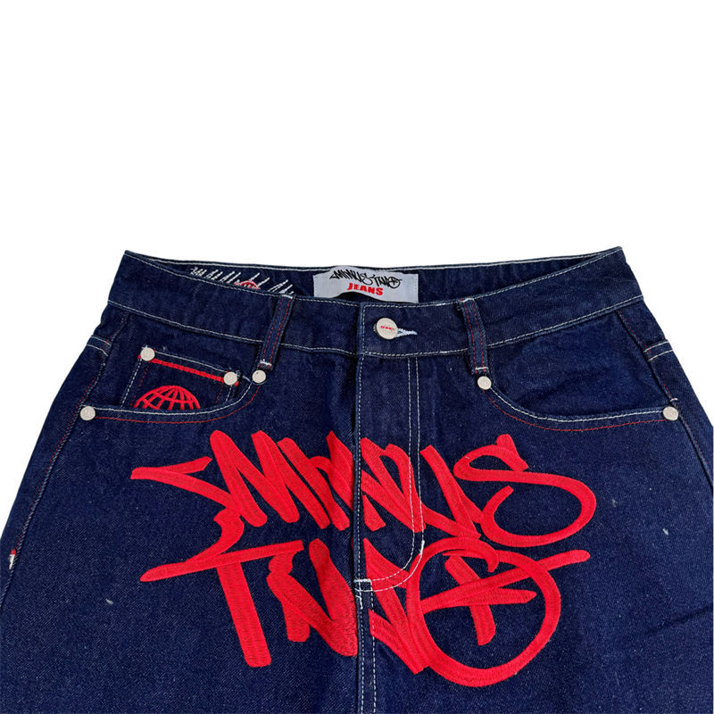 Minus Two Denim Minustwo Jeans Embroidered Trousers