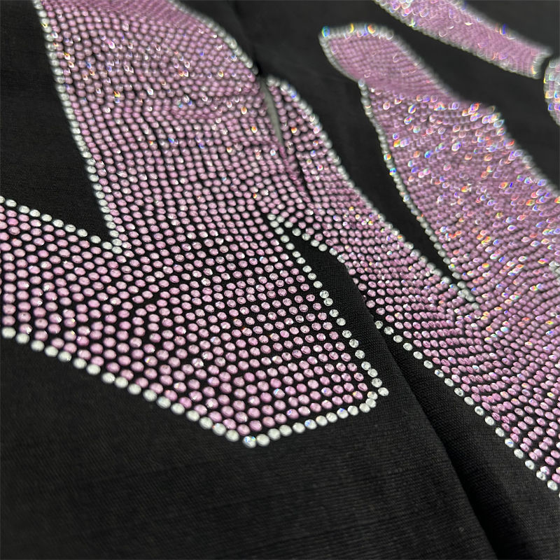 Minus Two Trousers Minustwo Cargos Diamond Studded Pants