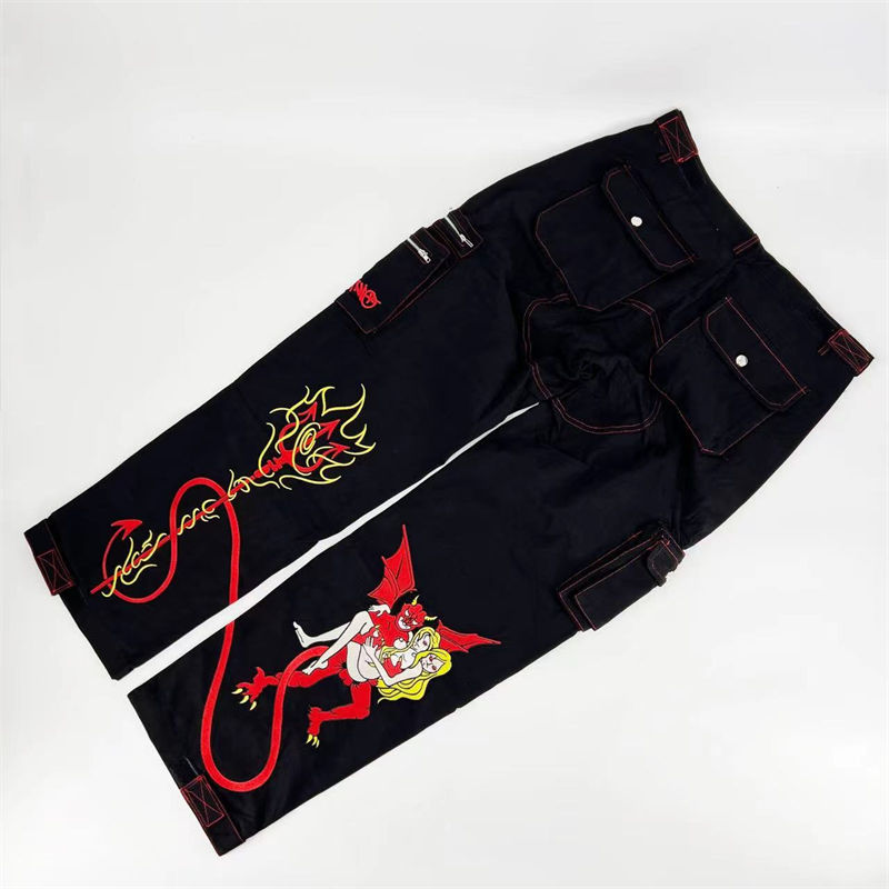 Minus Two Cargo Trousers Minustwo Devil Pants