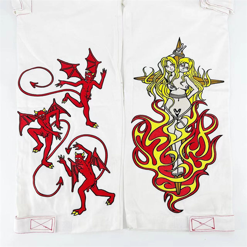 Minus Two Cargo Trousers Minustwo Devil Pants
