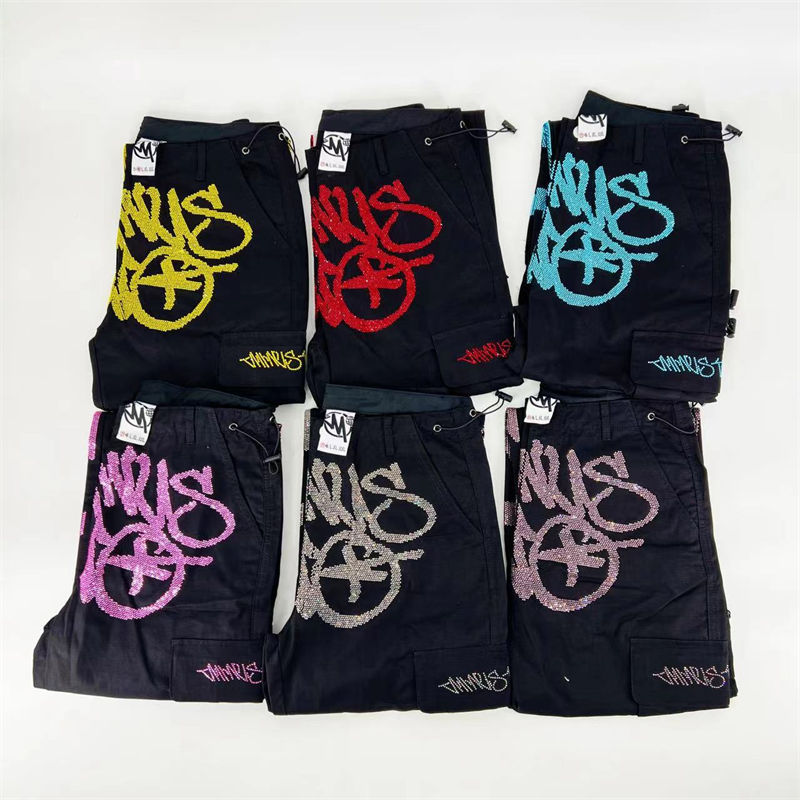 Minustwo Cargos Trousers Minus Two Glittering Diamonds Pants Collection Front