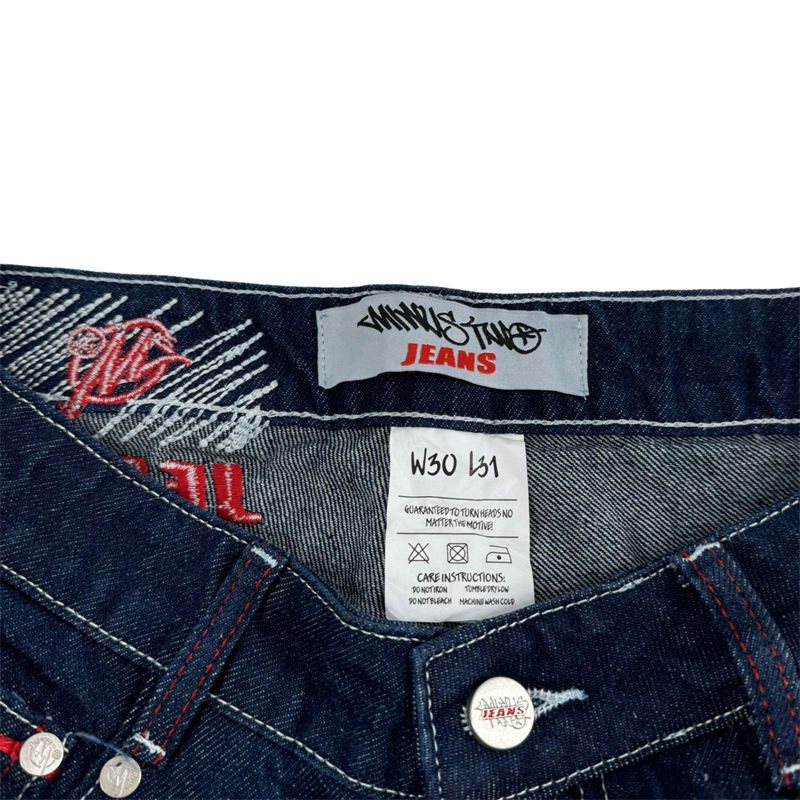 Minus Two Denim Minustwo Jeans Embroidered Trousers