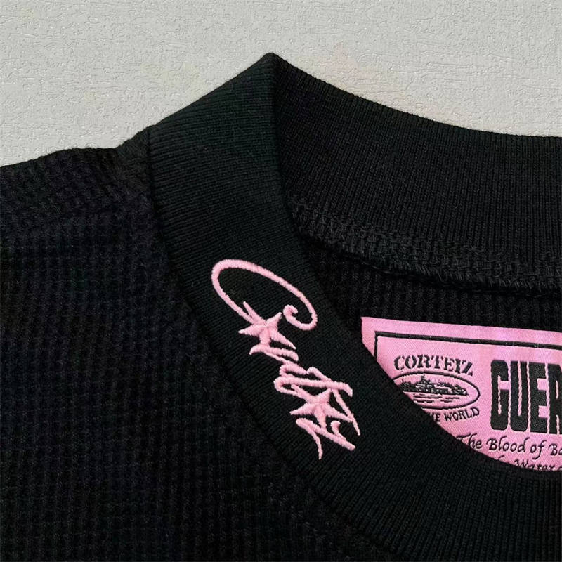 Corteiz Alcatraz Top Waffle Longsleeve Crtz Knit Jumpers