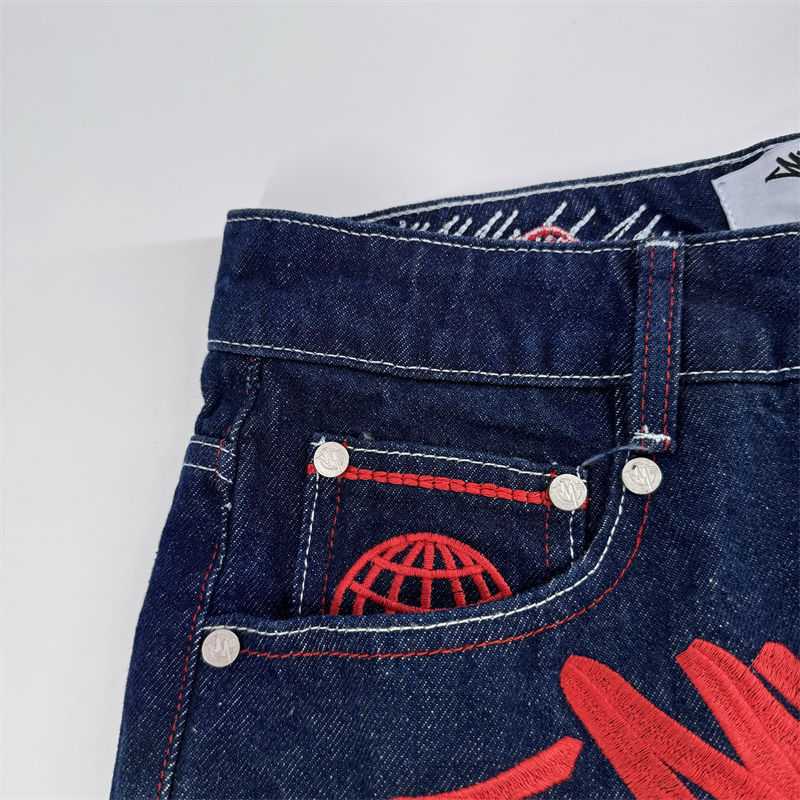 Minus Two Denim Minustwo Jeans Embroidered Trousers