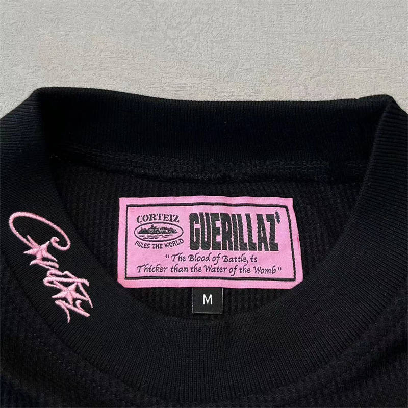 Corteiz Alcatraz Top Waffle Longsleeve Crtz Knit Jumpers