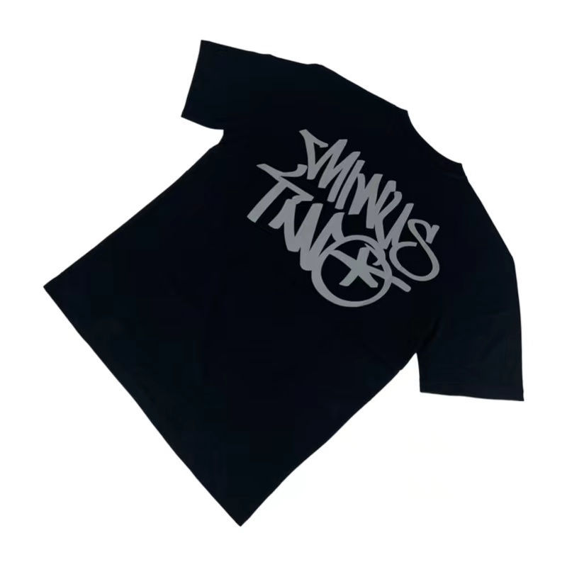 Minus Two Tee Minustwo Logo Print T-shirt