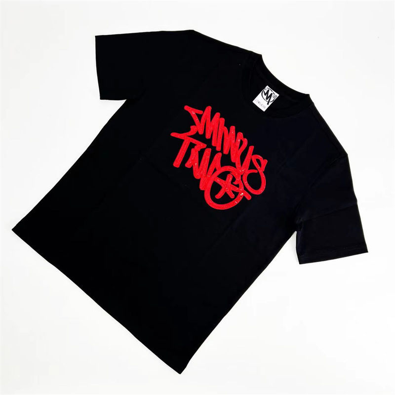 Minus Two Logo T-shirt Minustwo Glitter Sequin Tee