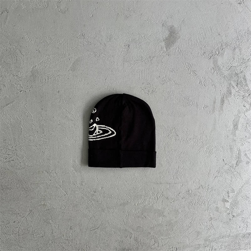 Broken Planet Market Beanie Brokenplanet Midnight Black Line Cap