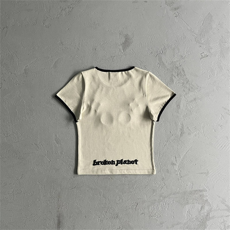 Broken Planet Crop Top Brokenplanet Market Find Your Balance Baby Tee