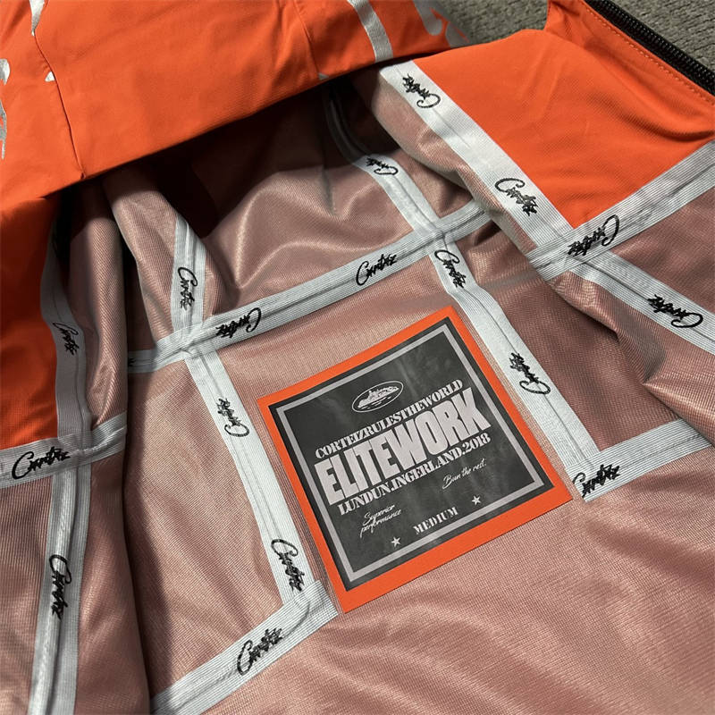 Corteiz Elitework Shell Jacket Crtz Waterproof Coat Collection
