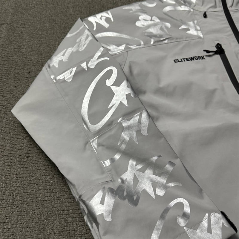 Corteiz Elitework Shell Jacket Crtz Waterproof Coat Collection