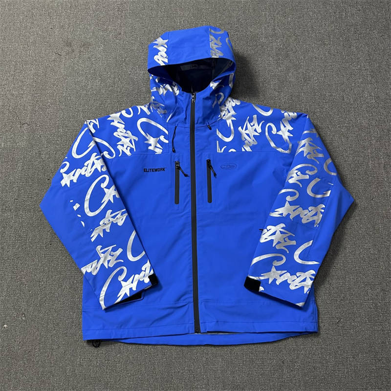 Corteiz Elitework Shell Jacket Crtz Waterproof Coat Collection