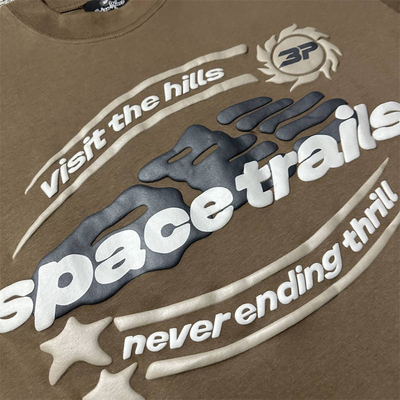 Broken Planet Space Trails Short Sleeves T Shirt
