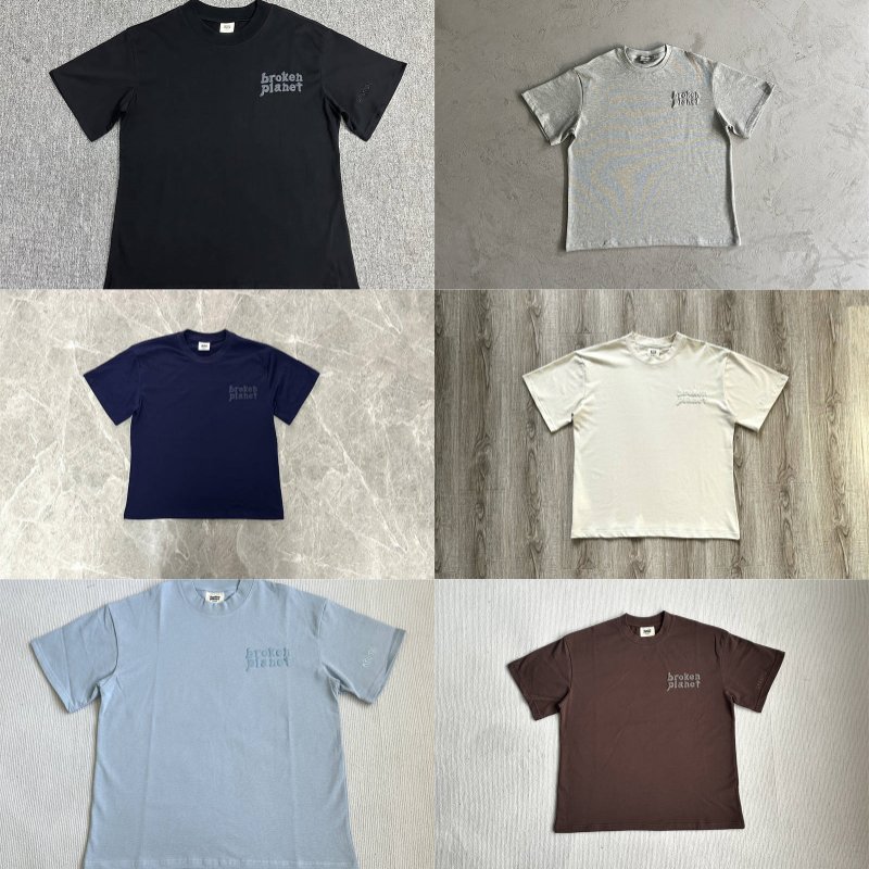 Broken Planet Market Basics T Shirt Collection Front