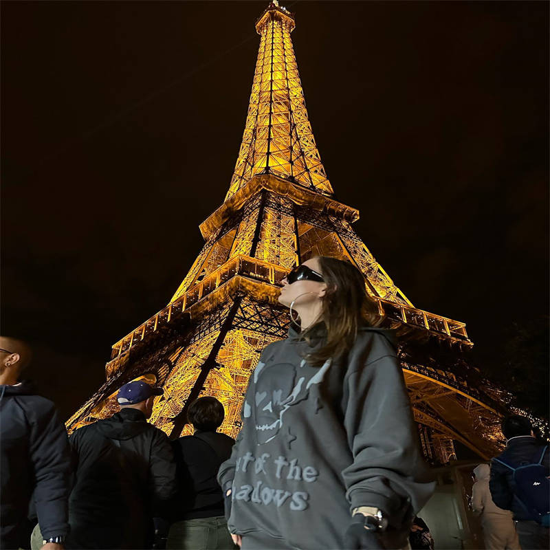 Broken Planet Out Of The Shadows Hoodie Wearing Effect