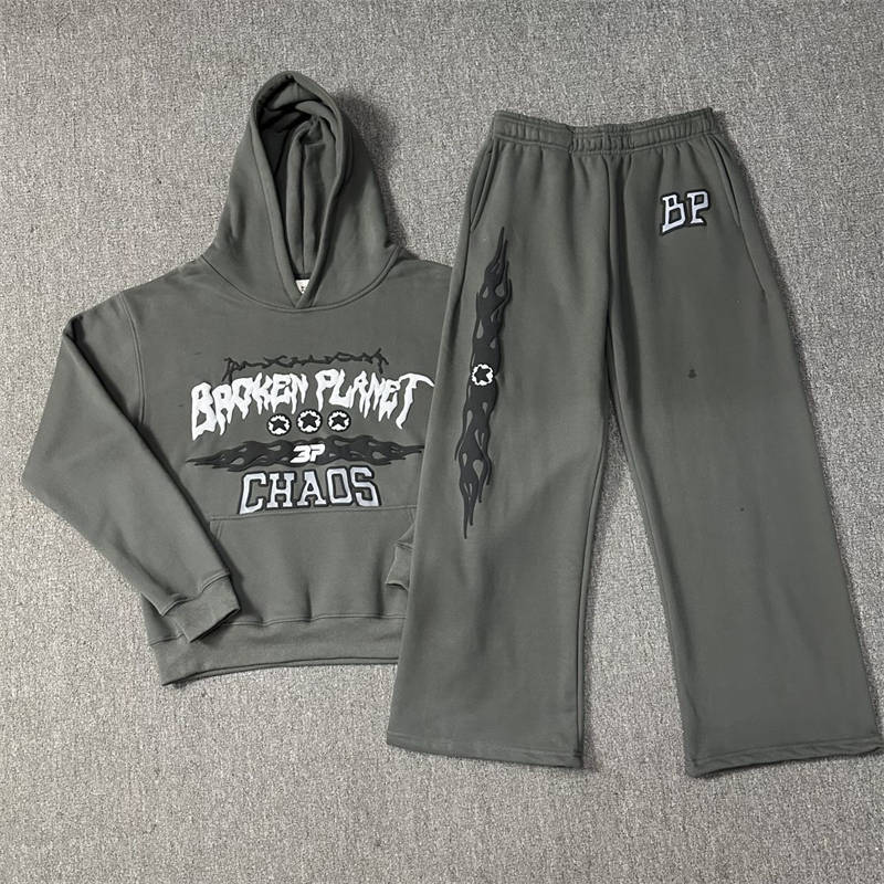 Broken Planet Chaos Hoodie and Pants Brokenplanet Tracksuit