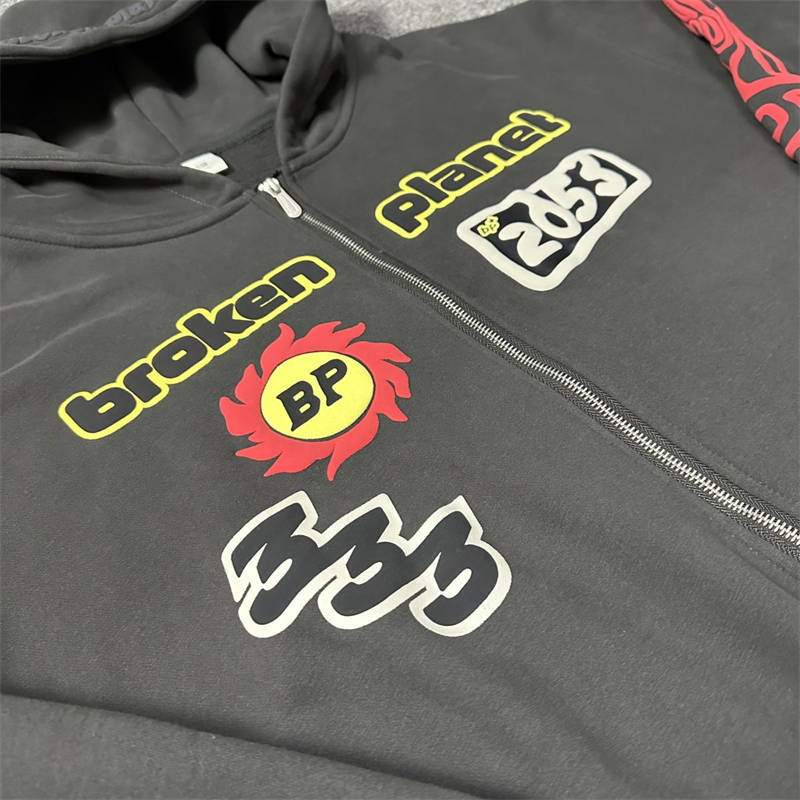 Broken Planet Performance Zip Up Hoodie and Pants Tracksuit