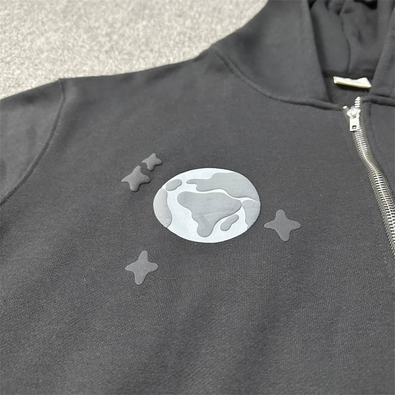 Broken Planet Spider Zip Up Hoodie