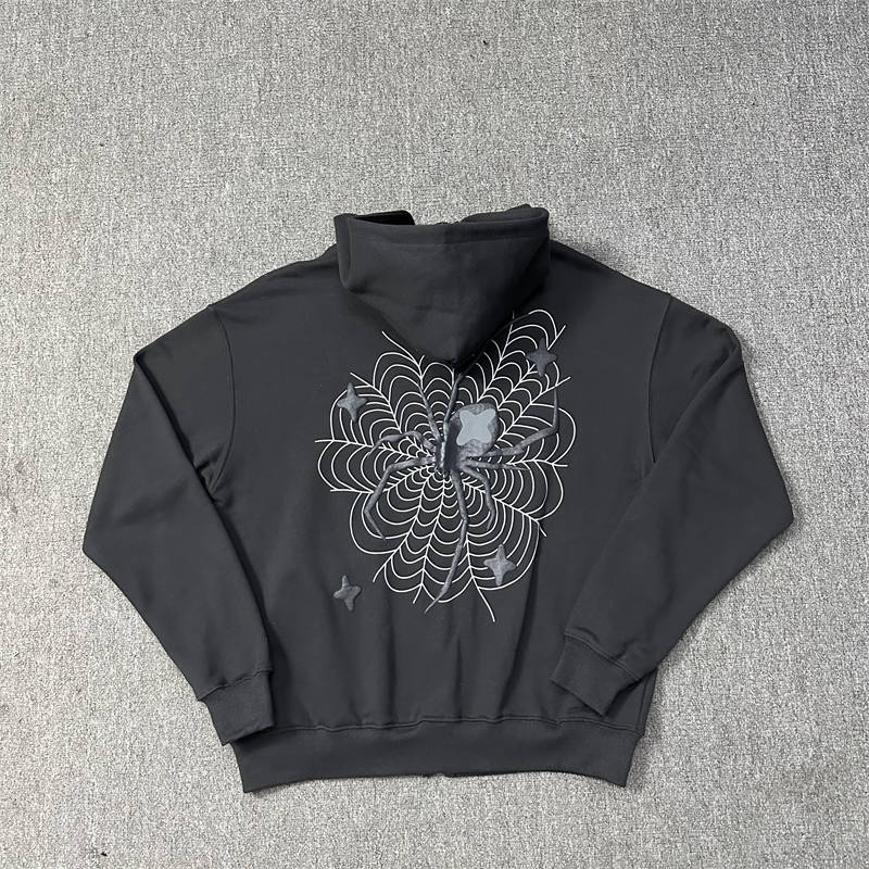 Broken Planet Spider Zip Up Hoodie