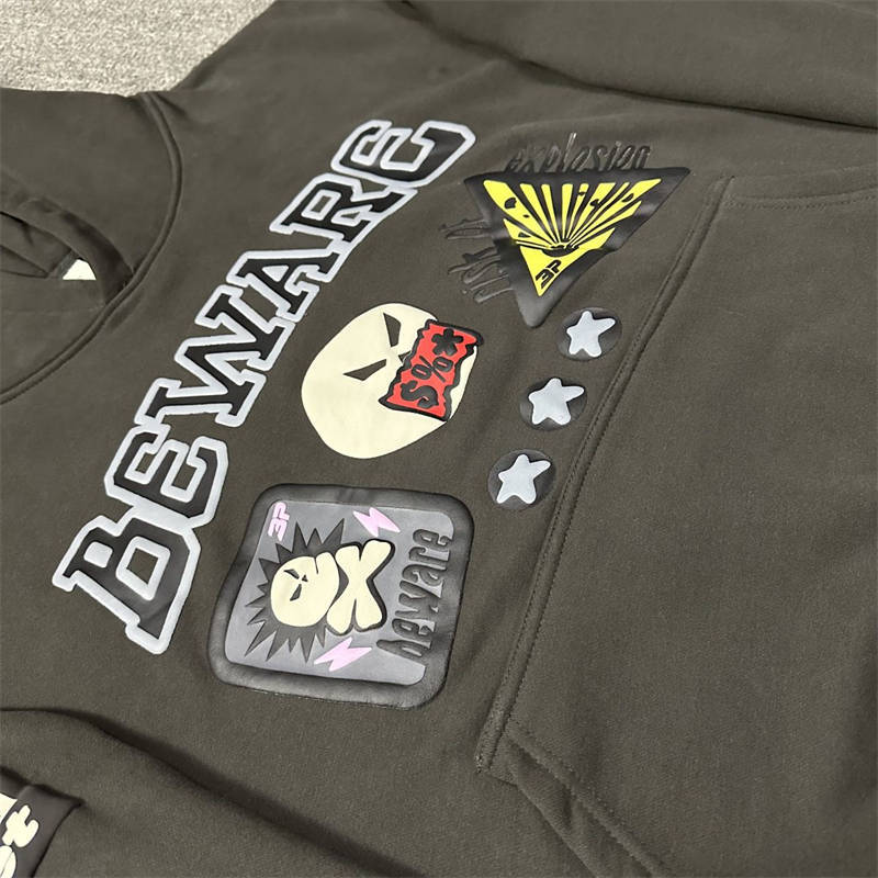 Broken Planet Beware Hoodie and Pants Brokenplanet Tracksuits