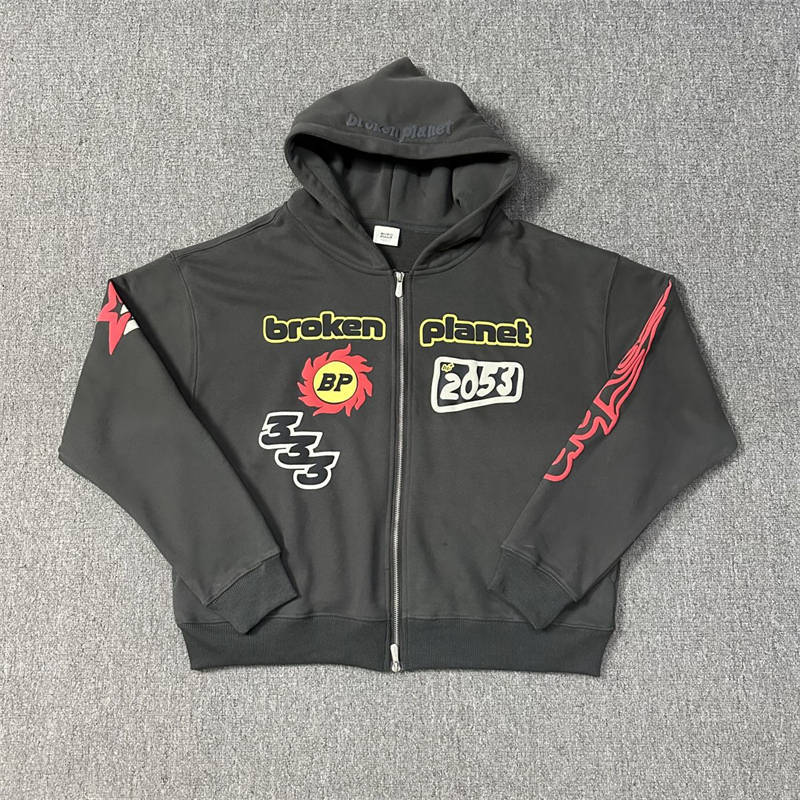 Broken Planet Performance Zip Up Hoodie and Pants Tracksuit