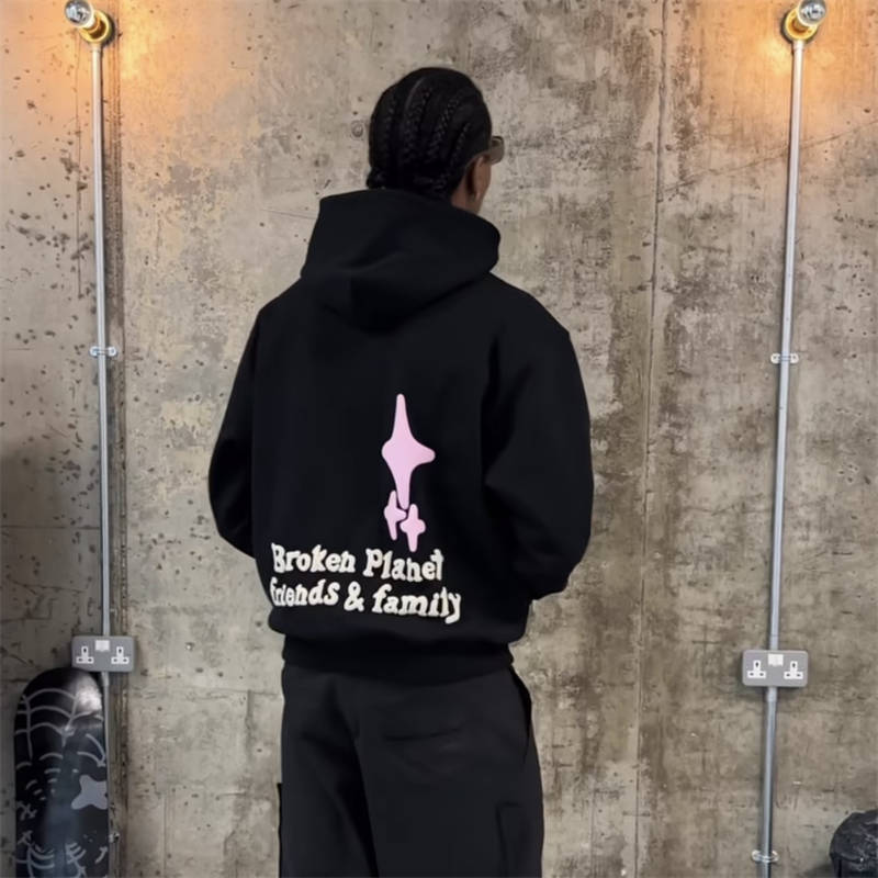 Astral Energy Broken Planet Hoodie