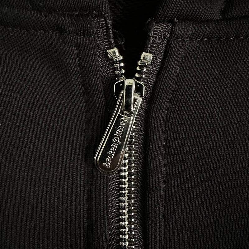 Broken Planet Basics Zip Up Hoodie