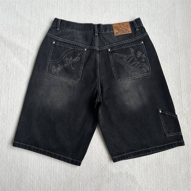 Broken Planet Denim Shorts